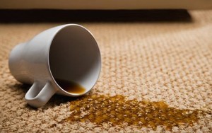 Stain on carpet